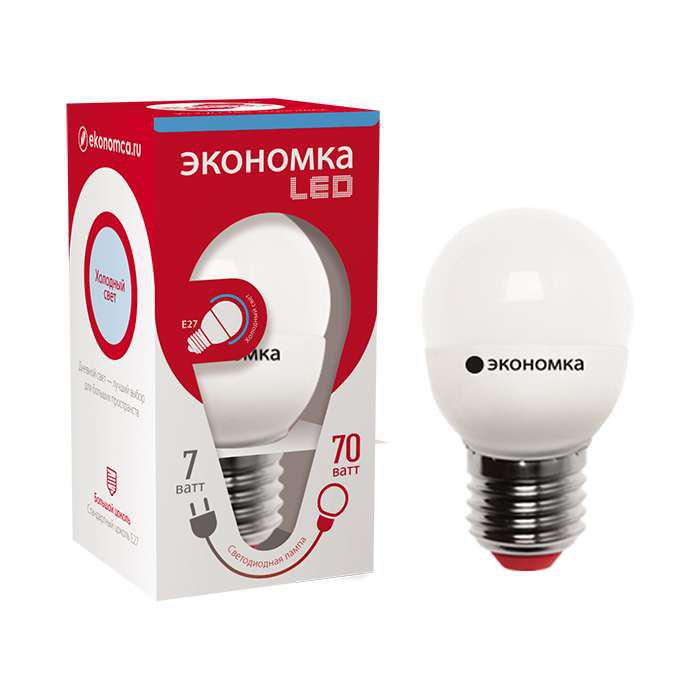 

Лампа ЭКОНОМКА Ecoledfl8wcwe1445