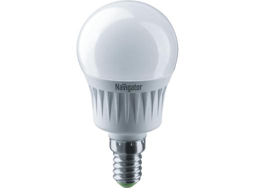 Изображение товара Светодиодная лампа NAVIGATOR G45 E14 7 Вт 4000K нейтральный свет