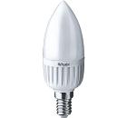 Лампа светодиодная NAVIGATOR 94 482 NLL-P-C37-5-230-4K-E14-FR