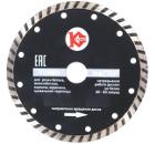 Круг алмазный КАЛИБР (20437 Мастер Turbo) Ф115х22мм по бетону