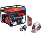 Бензиновый генератор FUBAG WS 230 DDC ES +Колеса Startmaster BS 7500 +Масло моторное Extra 838265 +Маска BLITZ 9.13 Visor