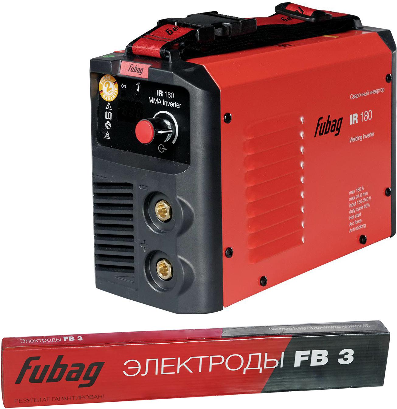 

Набор Fubag Инвертор ir 180 38472 +Электроды