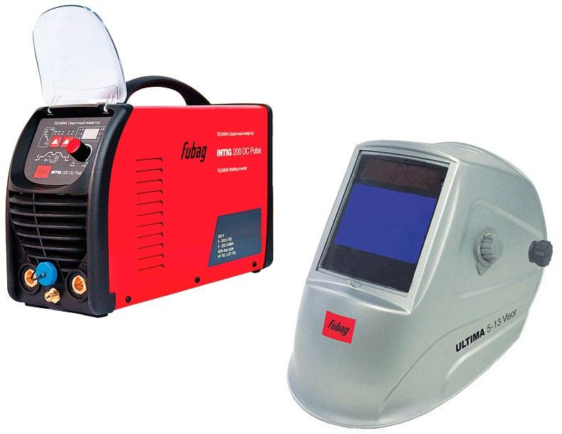 

Набор Fubag Сварочный аппарат intig 200 dc pulse +Маска ultima 5 – 13 visor, Сварочный аппарат intig 200 dc pulse +Маска ultima 5 – 13 visor