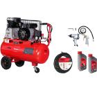 Набор FUBAG Компрессор B4000B/100 СМ3 +Масло компрессорное VG 46 838271 +Масло компрессорное VDL 100 +Шланг 170101 +Набор пневмоинструмента GP158/312