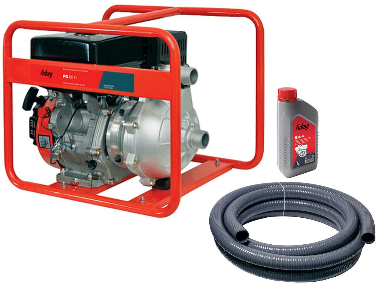 

Набор Fubag Мотопомпа pg 80 h +Масло моторное extra 838265 +Рукав всасывающий fht 2/8 (838702), Мотопомпа pg 80 h +Масло моторное extra 838265 +Рукав всасывающий fht 2/8 (838702)
