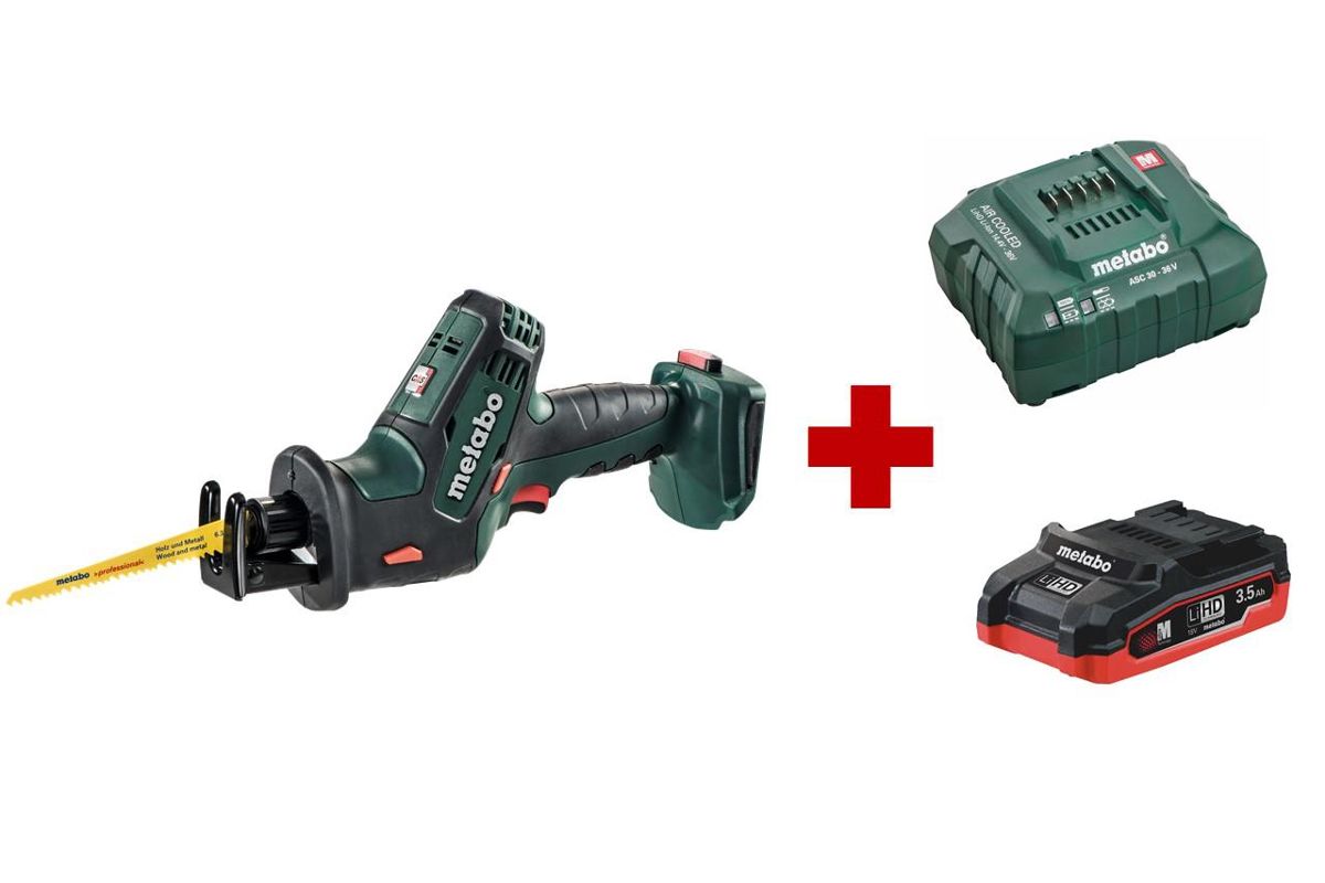 Сабельная пила METABO SSE18LTX Compact (T0334) купить в Барнауле по  доступной цене: характеристики и фото