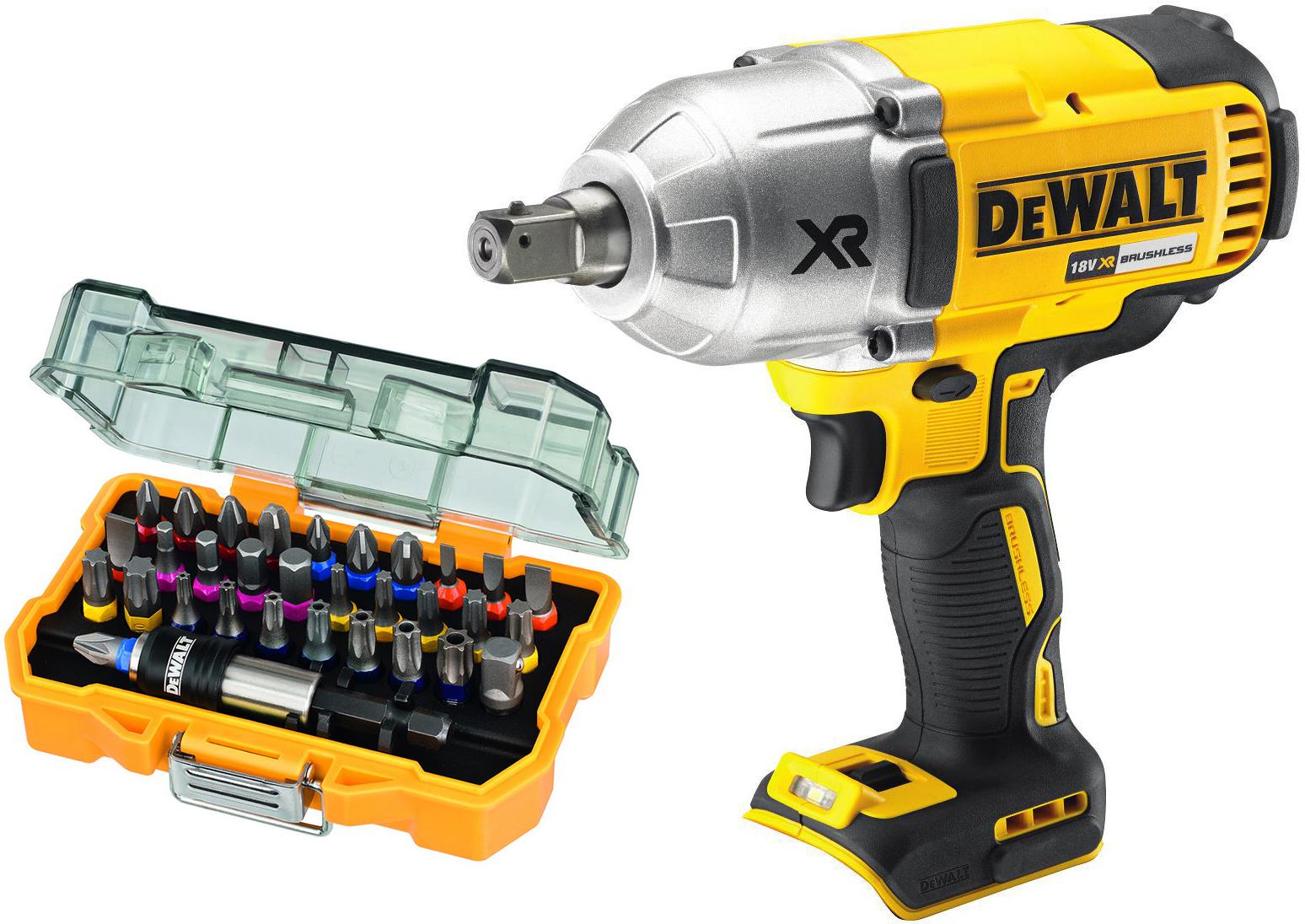 

Набор Dewalt Гайковерт аккумуляторный dcf899n-xj +Набор бит dt7969qz