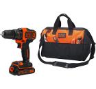 Изображение товара Аккумуляторная дрель-шуруповерт BLACK & DECKER 18В с кейсом и двумя аккумуляторами