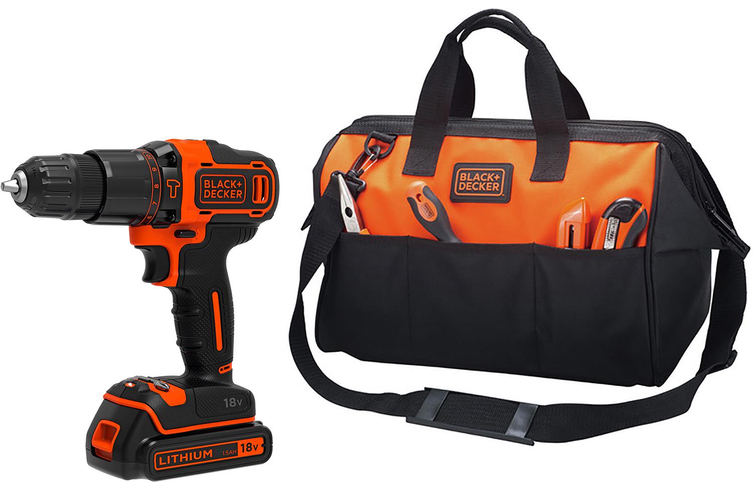 

Набор Black & decker Дрель аккумуляторная bdchd18kb-xk +Сумка bdst73821-ru, Дрель аккумуляторная bdchd18kb-xk +Сумка bdst73821-ru