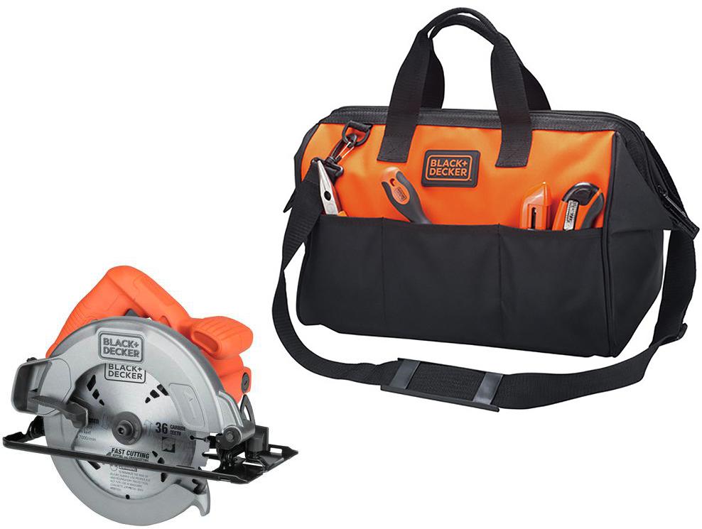 

Набор Black & decker Пила циркулярная cs1004-ru +Сумка bdst73821-ru, Пила циркулярная cs1004-ru +Сумка bdst73821-ru