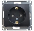 Изображение товара Розетка SCHNEIDER ELECTRIC GSL000745 Glossa Антрацит