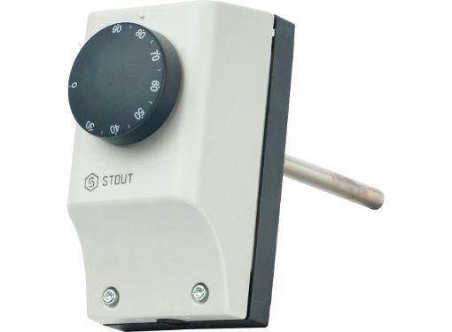 Изображение товара Терморегулятор STOUT 100 STE-0007-000001 белый