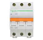 Изображение товара Автомат SCHNEIDER ELECTRIC 11224 модульный трехполюсный 20А IP20