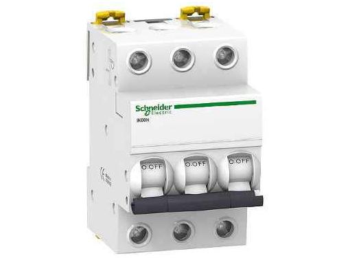 Изображение товара Автомат SCHNEIDER ELECTRIC A9K24363 3п 63А для защиты цепей