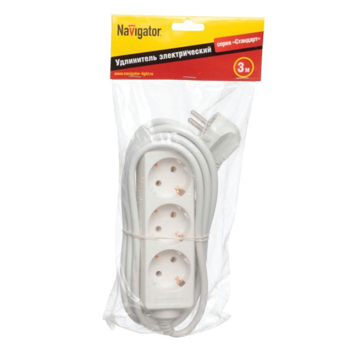 

Удлинитель Navigator 94 179 npe-s-03-300-e-3x1