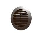 Решётка STREET LINE 10РКН коричневая 130x130 мм