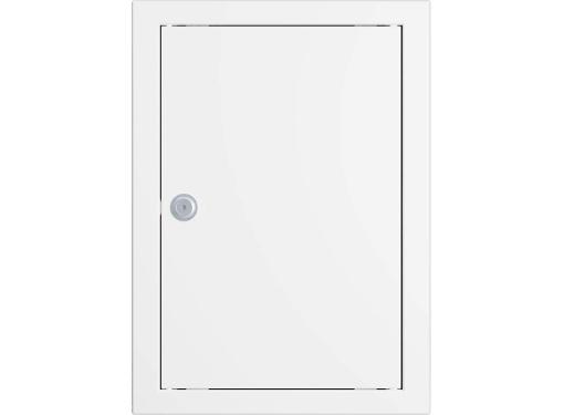 Изображение товара Люк EVECS Л2040З ревизионная дверца пластик 218х418 мм с замком Россия