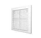Изображение товара Решетка вентиляционная ERA 2525Р 249x249 мм ABS белая с москитной сеткой