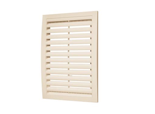 Изображение товара Решётка ERA 2030РР Ivory 200x300 мм для вытяжки из ABS-пластика