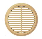 Изображение товара Круглая переточная решетка ERA 05ДП 1/4 бежевая 50x50 мм