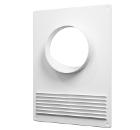 Площадка торцевая пластиковая с решеткой ERA 120ПТПР