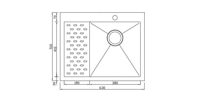 Мойка кухонная SEAMAN Eco Marino SMB-6351PLS (SMB-6351PLS.B)