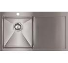 Изображение товара Кухонная мойка SEAMAN Eco Marino SMV-860R из нержавеющей стали 86х50 см с автоматическим вентилем