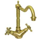 Изображение товара Смеситель для кухни SEAMAN Barcelone SSL-5079 Antique Gold ретро вентильный Изображение товара Смеситель для кухни SEAMAN Barcelone SSL-5079 Antique Gold ретро вентильный