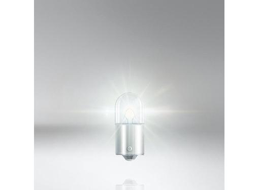 Изображение товара Автолампа OSRAM 5008-02B BA15s R10W 12V теплая белая 2 шт