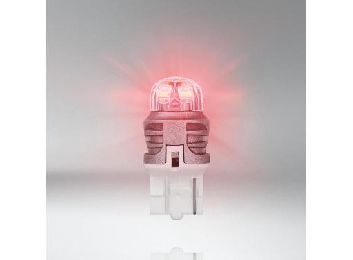 Изображение товара Автолампа OSRAM 7905R-02B LED 12V красная W21W для дополнительного освещения