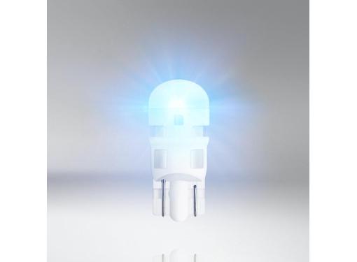 Изображение товара Автолампа OSRAM 2880BL-02B светодиод голубая W2.1x9.5d 12V в блистере 2 шт