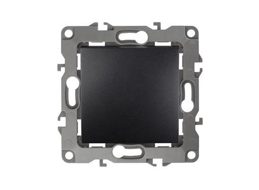 Изображение товара Выключатель ЭРА 12-1001-05 10А IP20 антрацит скрытая установка