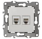 Розетка телефонная ЭРА 12-3106-02