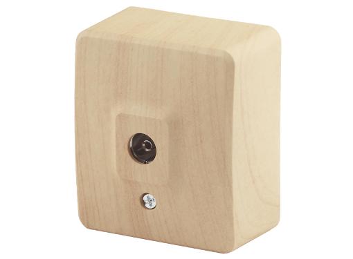 Изображение товара Розетка TV ЭРА 11-3201-11 одиночная монтаж IP20 сосна