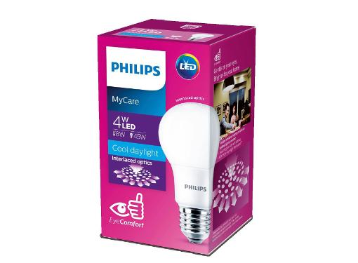 Изображение товара Светодиодная лампа PHILIPS 4W E27 6500K холодный белый