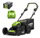 Изображение товара Аккумуляторная газонокосилка GREENWORKS GD80LM46SPK4 с аккумулятором 4Ач