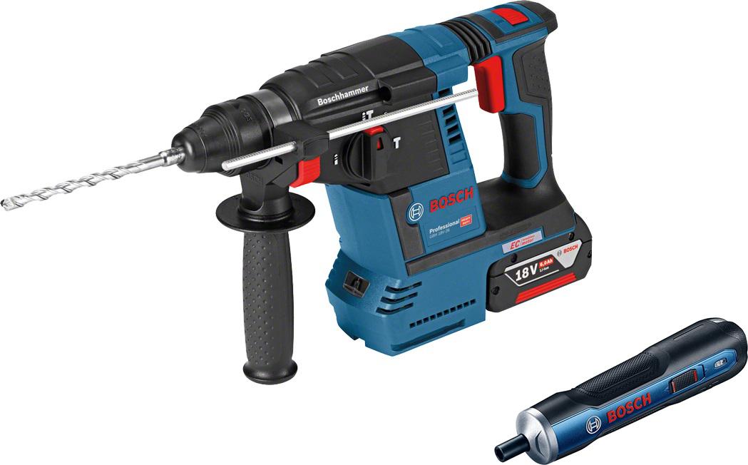 

Набор Bosch Перфоратор gbh 18v-26 (0.611.909.003) +Отвертка аккумуляторная go solo (0.601.9h2.020)