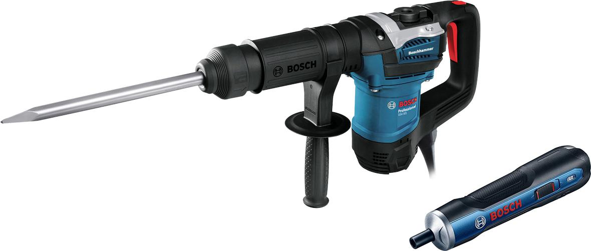 

Набор Bosch Отбойный молоток gsh 501 professional (0.611.337.020) +Отвертка аккумуляторная go solo (0.601.9h2.020)