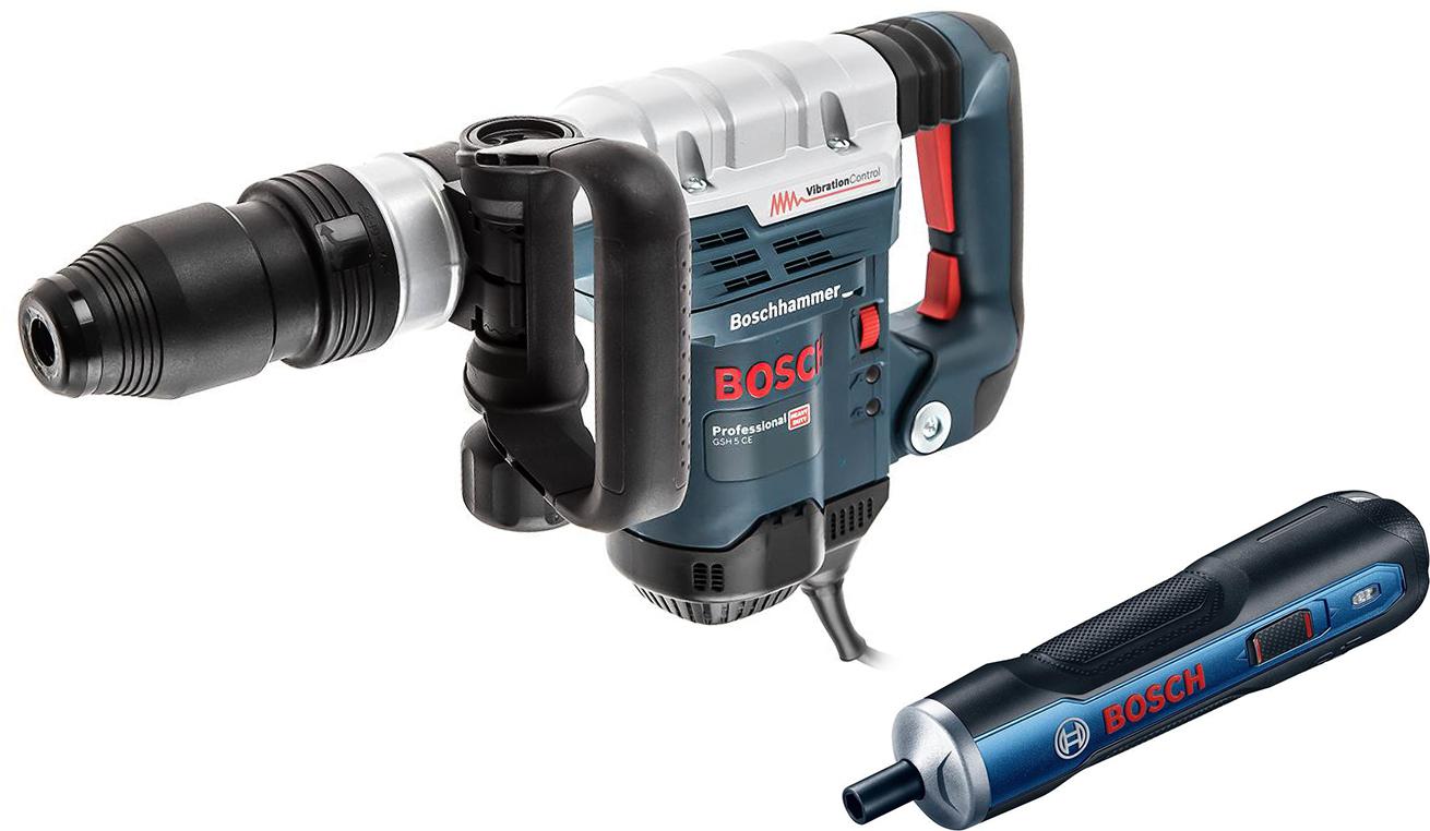 

Набор Bosch Отбойный молоток gsh 5 ce (0.611.321.000) +Отвертка аккумуляторная go solo (0.601.9h2.020)