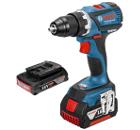 Изображение товара Бесщеточный шуруповерт BOSCH GSR 18 V-EC 2x4 Ач Li-Ion, кейс, 18 В