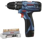 Набор BOSCH Дрель аккумуляторная GSB 120LI (06019F3006) +Набор бит Max Grip (2608522134)