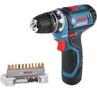 Изображение товара Аккумуляторная дрель Bosch GSR 12V-15 FC комплект с битами и кейсом