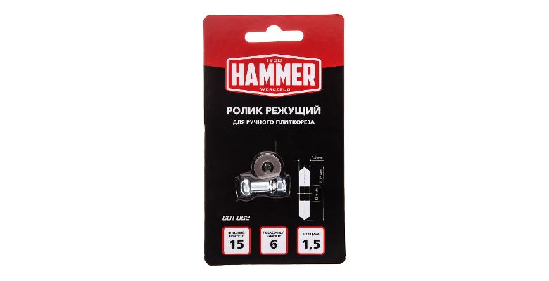 ����� ������� HAMMER 601-062 ��� ������� ���������� 15�6�1,5 ��