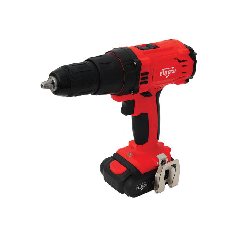 

Дрель аккумуляторная Elitech ДА 18СЛК2 (2.0Ач)