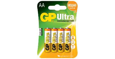  GP 15AU-BC4 Ultra : AA (LR6) (-  . 4.)