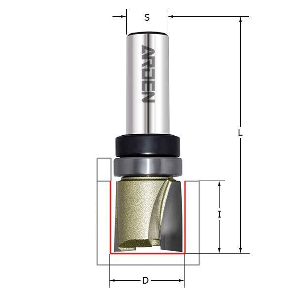 

Фреза Arden Ф19мм s12мм i19мм (109208b, Ф19мм s12мм i19мм (109208b)