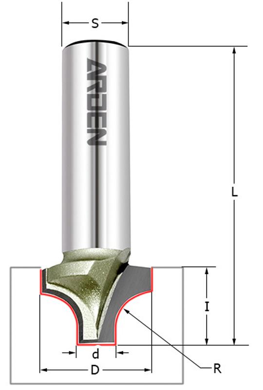 

Фреза Arden 213231, 213231