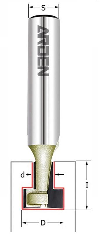 

Фреза Arden Ф4.8мм s8мм i11мм (501810, Ф4.8мм s8мм i11мм (501810)