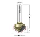 Изображение товара Фреза ARDEN пазовая 12.7 мм V-образная для дерева и пластика
