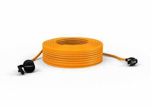 Изображение товара Удлинитель ПАРТНЕР-ЭЛЕКТРО УТ-012111 30м IP-44 оранжевый для подключений на улице и в помещении